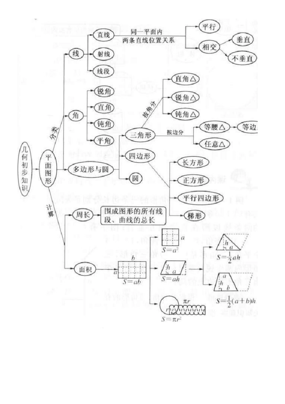小学数学思维导图(全)_第2页