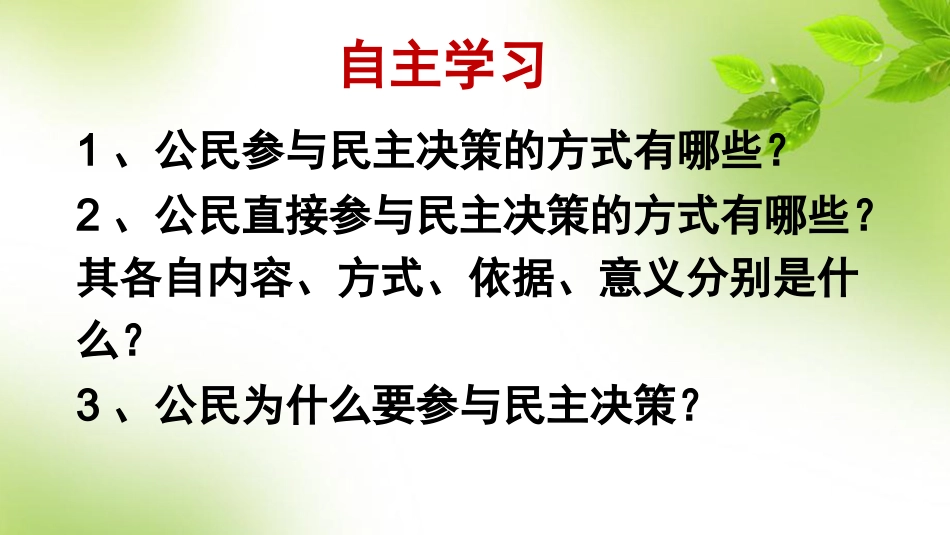 民主决策：作出最佳选择_第3页