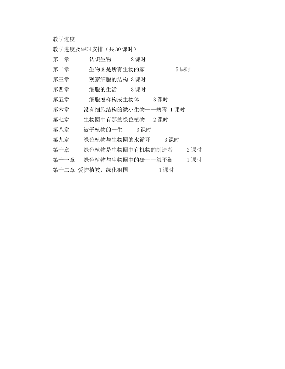 2020年下学期生物学科教学工作计划 _第2页