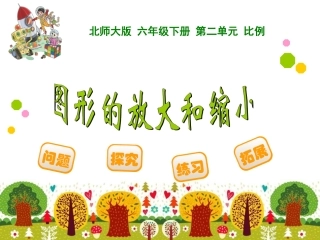 图形的放大和缩小
