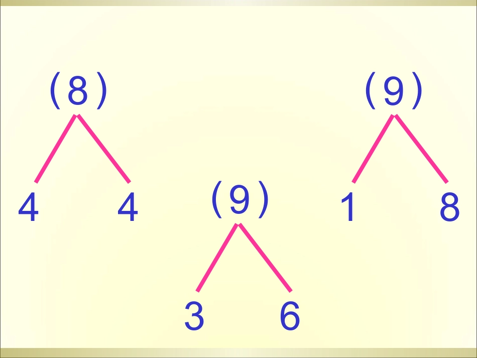 一年级8和9的加减法图文应用题讲课_第3页