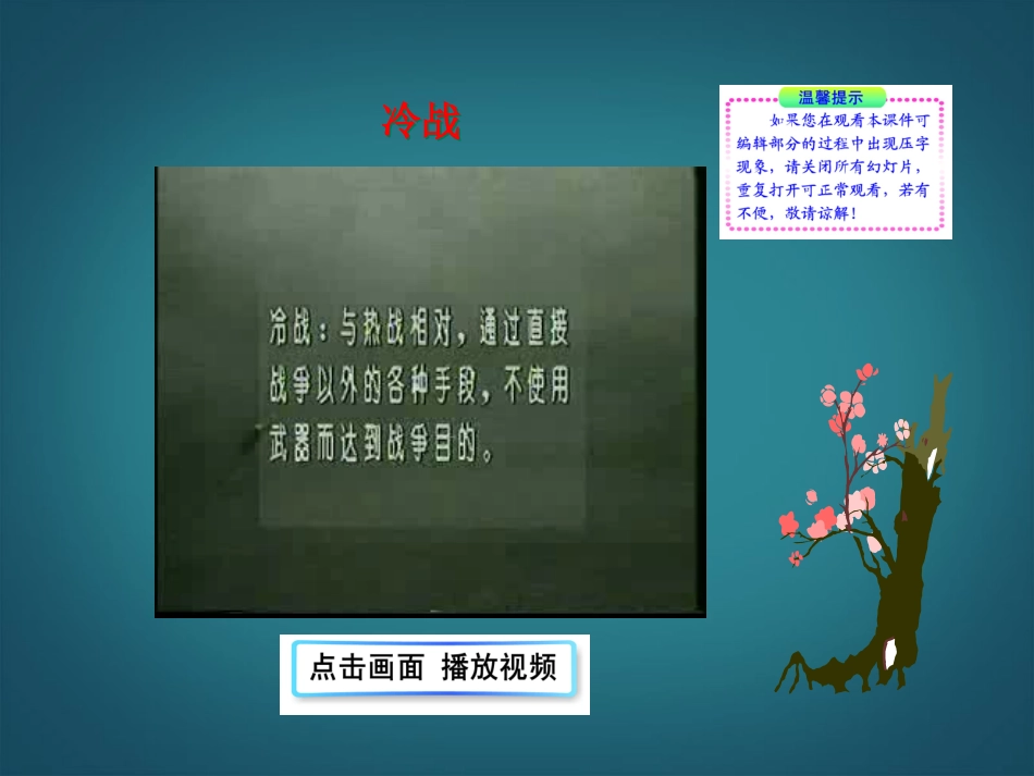 （新课标）九年级历史下册第10课“冷战”与“热战”课件北师大版_第2页