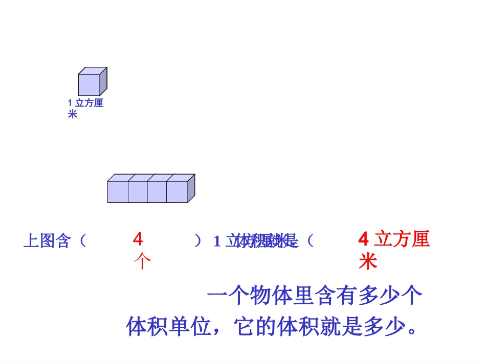 小学五年级数学课件下册长方体和正方体的体积_第3页