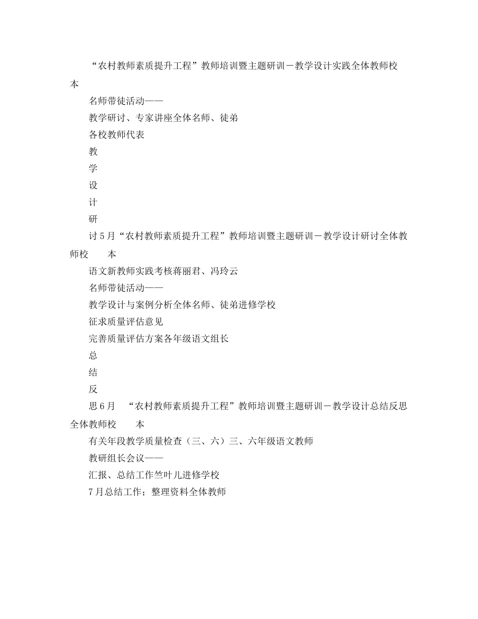 2020年上半年语文组研修计划--指导思想 _第3页