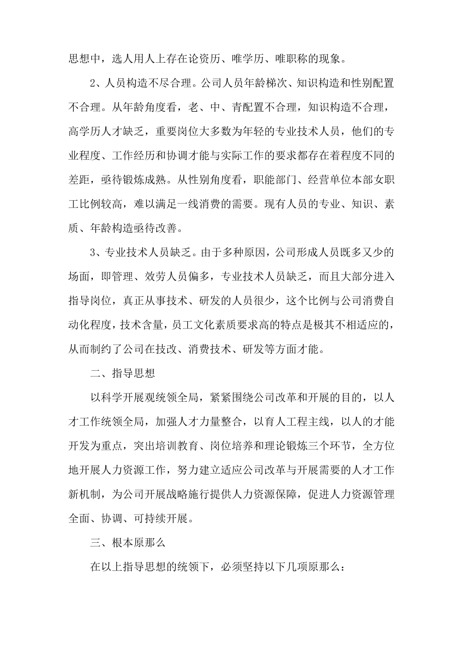 2018年人力资源公司组织结构发展规划_第2页