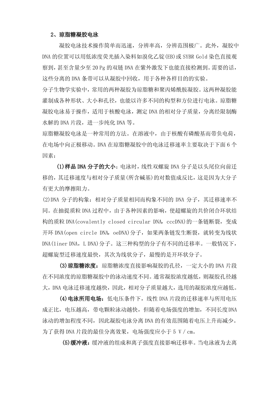 质粒DNA的提取纯化及验证_第2页