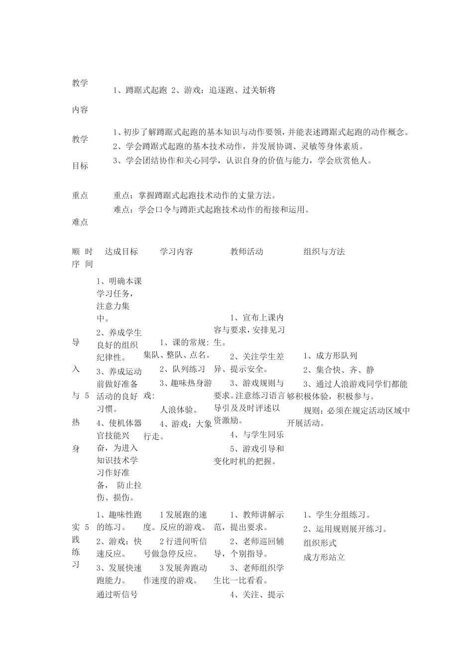 蹲踞式起跑(2)_第2页
