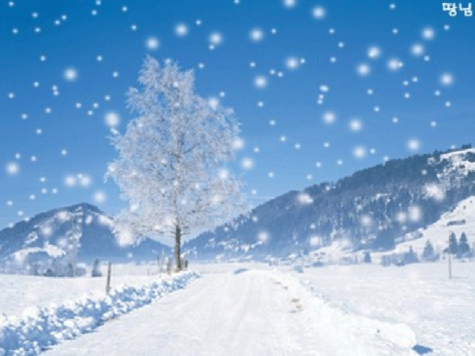 雪地里的小画家(增加了生字动画)_第1页