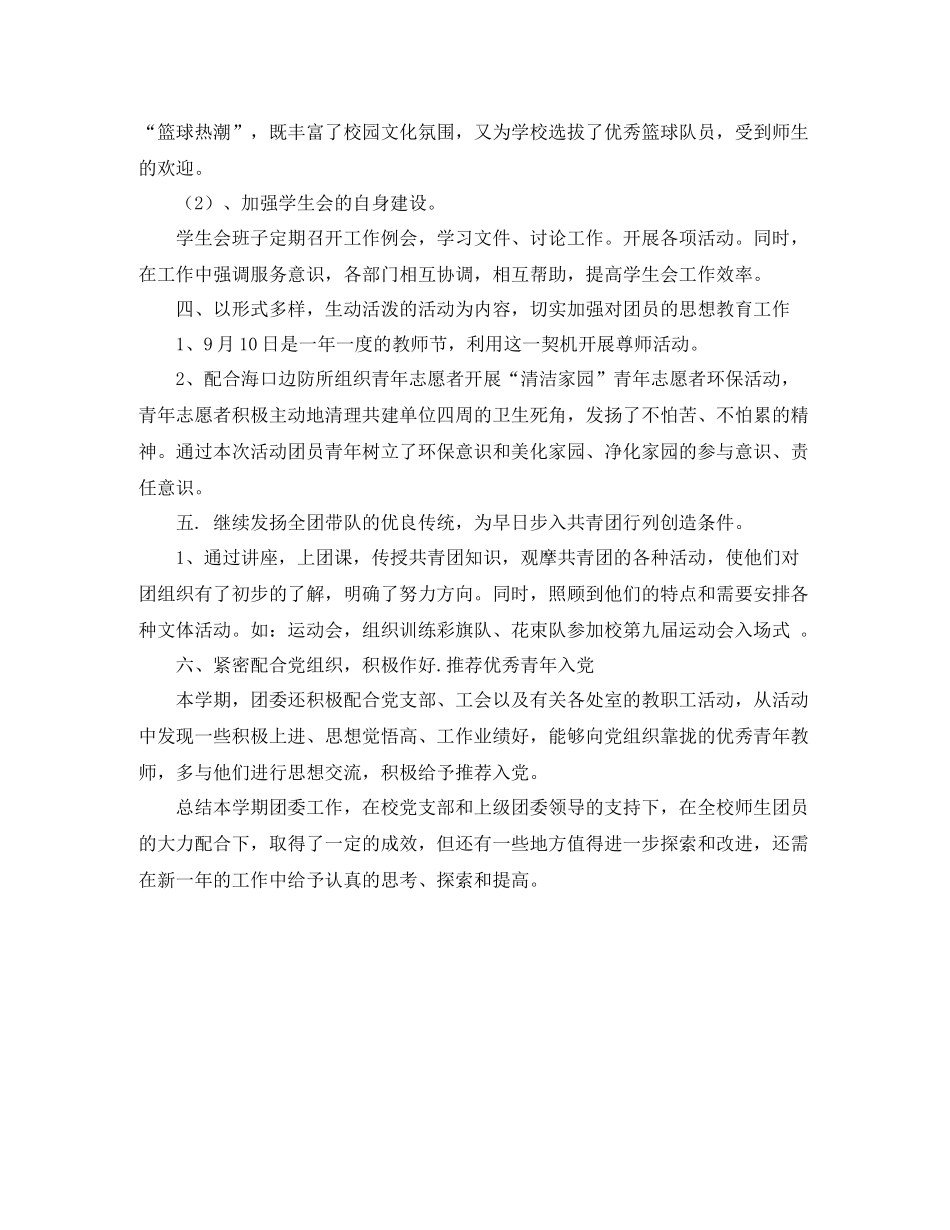 团委工作总结报告2_第2页