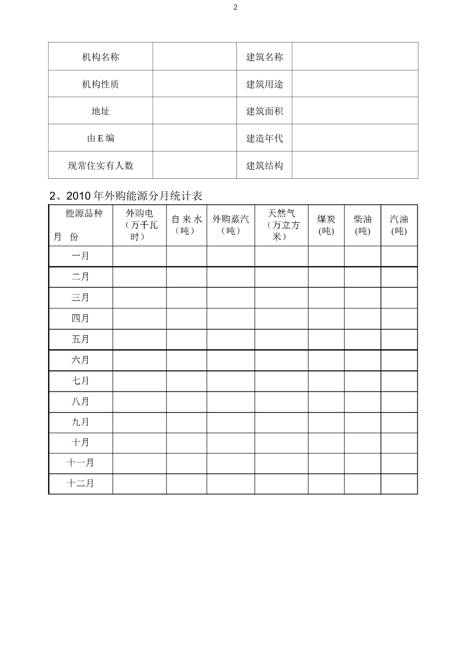 公共机构能源审计需要提供的资料_第2页