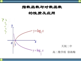 指数函数与对数函数的性质及其应用