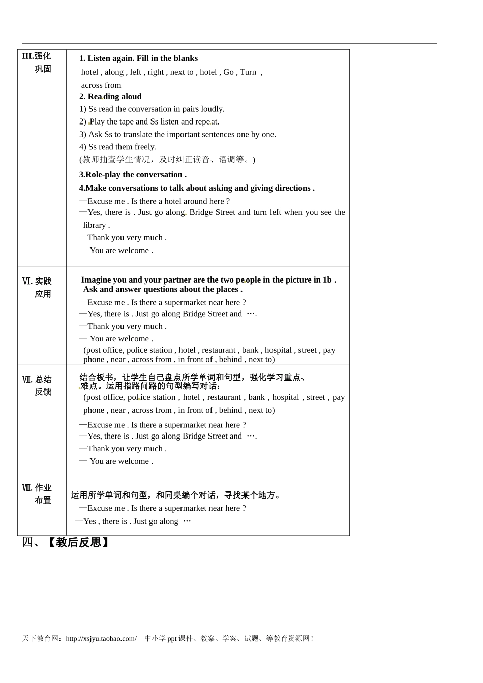七年级下Unit8Isthereapostofficenearhere第三课时_第2页