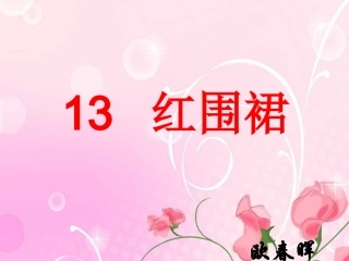 红围裙 (2)