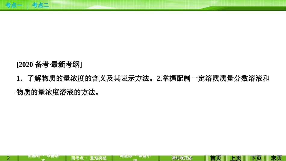 第一章第二讲物质的量在化学实验中的应用_第2页