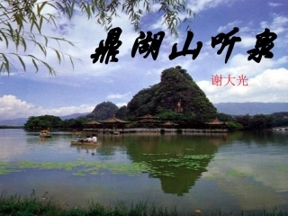 鼎湖山听泉2