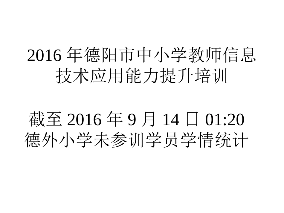 截至2016年9月14日0120学情统计_第1页
