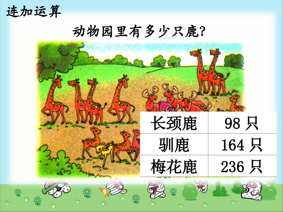 《连加运算》教学课件_第3页