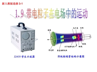 带电粒子在电场中运动