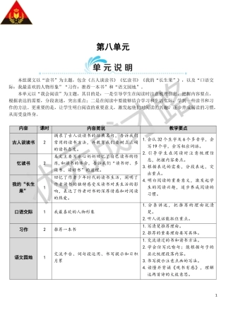 古人谈读书（教案）