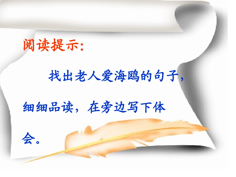 老人与海鸥课件_第3页