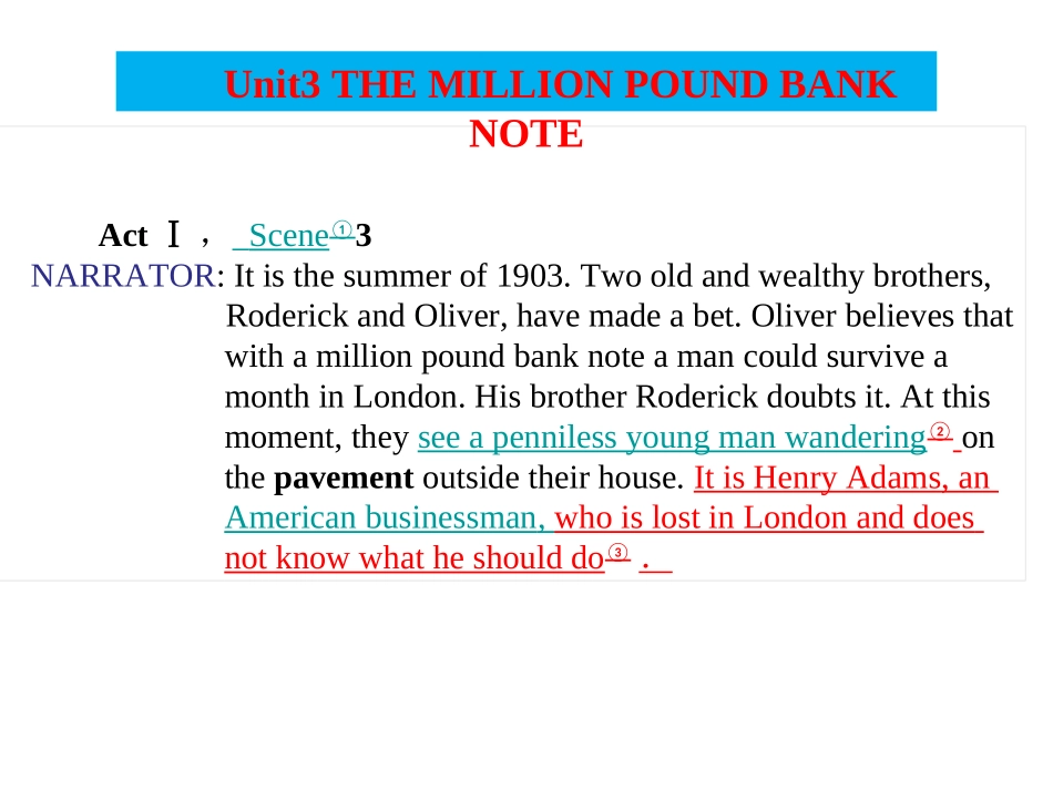 必修三unit3课本词汇与语法_第1页