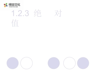 【精品课件三】123绝对值