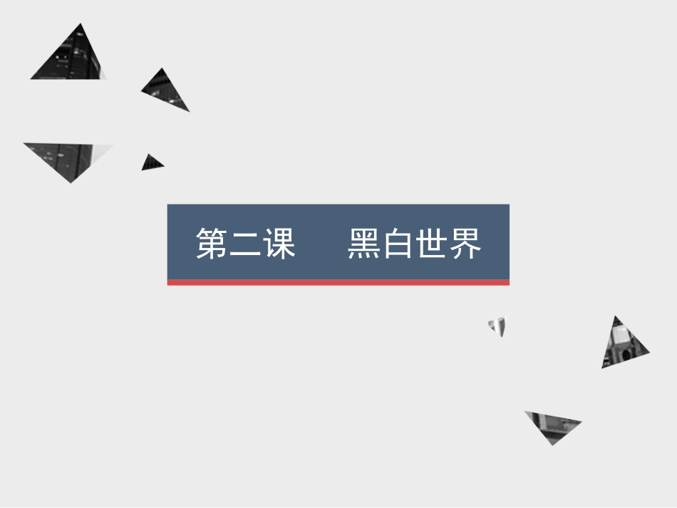 第二课黑白世界_第1页