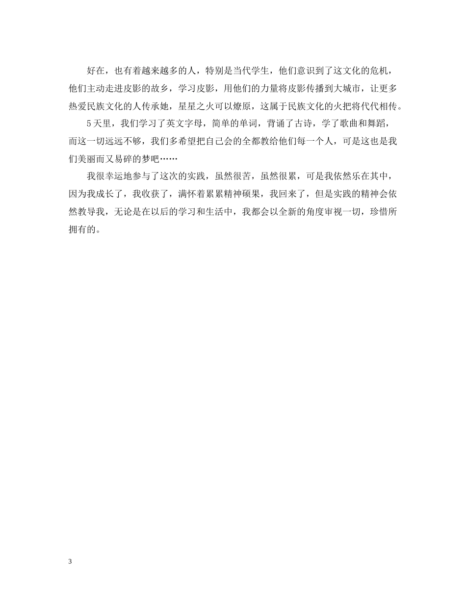 支教实践个人总结_第3页