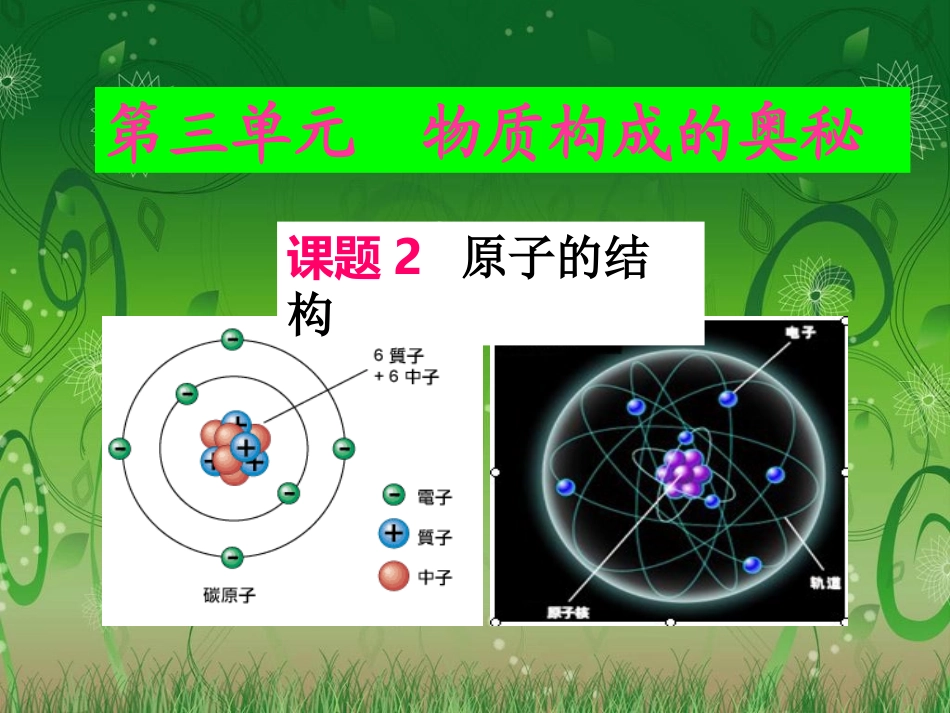 课题2原子的结构1_第1页