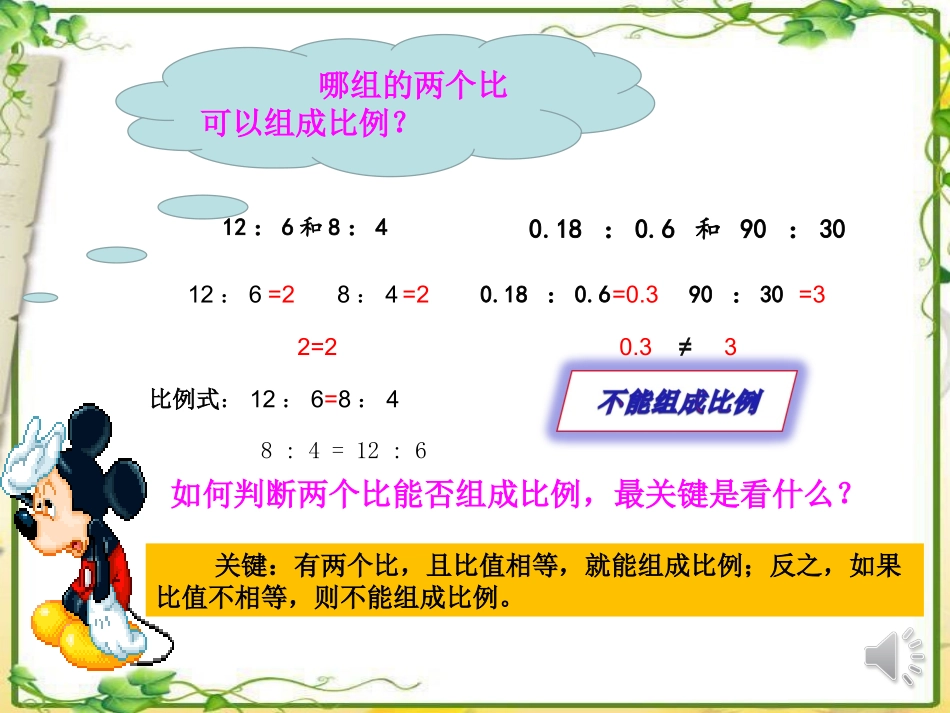 《比例的意义和基本性质》课件_第3页