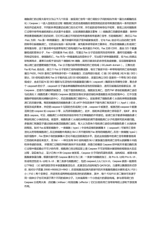 完整版细胞凋亡过程