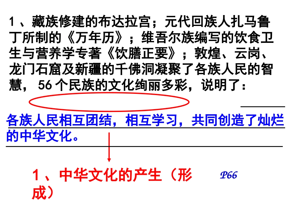 第五课第一框《灿烂的中华文化》_第3页