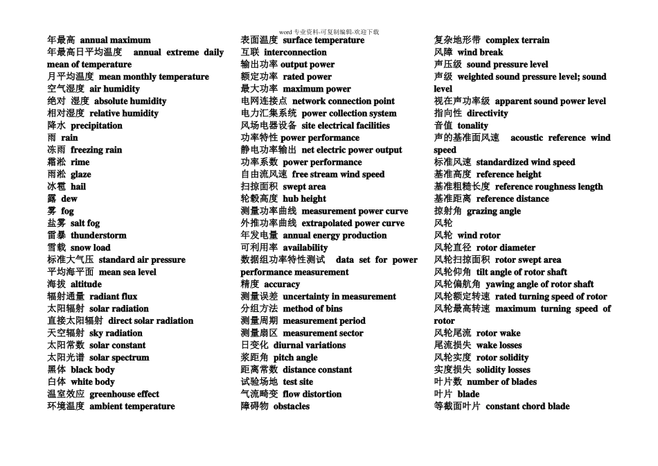 风力发电专业英语_第2页