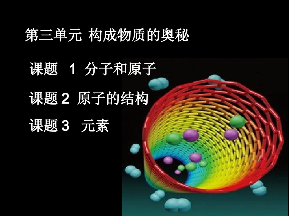 自制优秀课题1分子和原子1_第1页