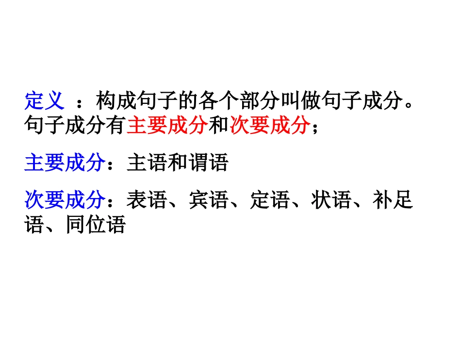 初中句子成分和基本句(1)_第3页