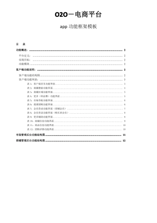 020-电商app平台功能框架模板