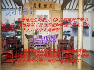 《阿长与山海经》 ()