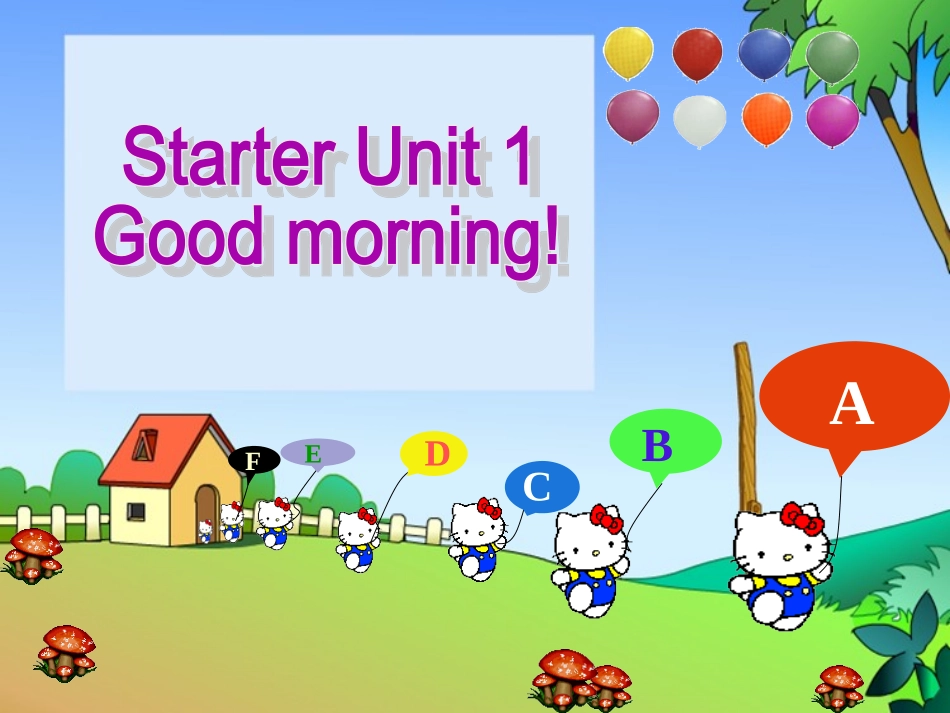 七上StarterUnit1period1课件_第1页