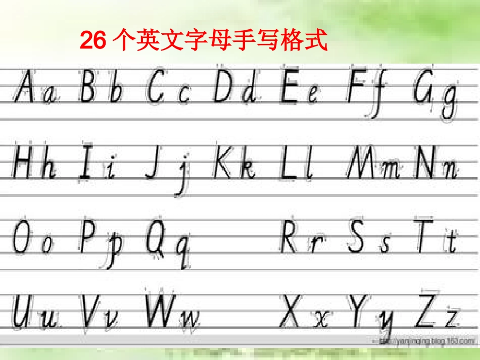 小学初识英语音标_第1页