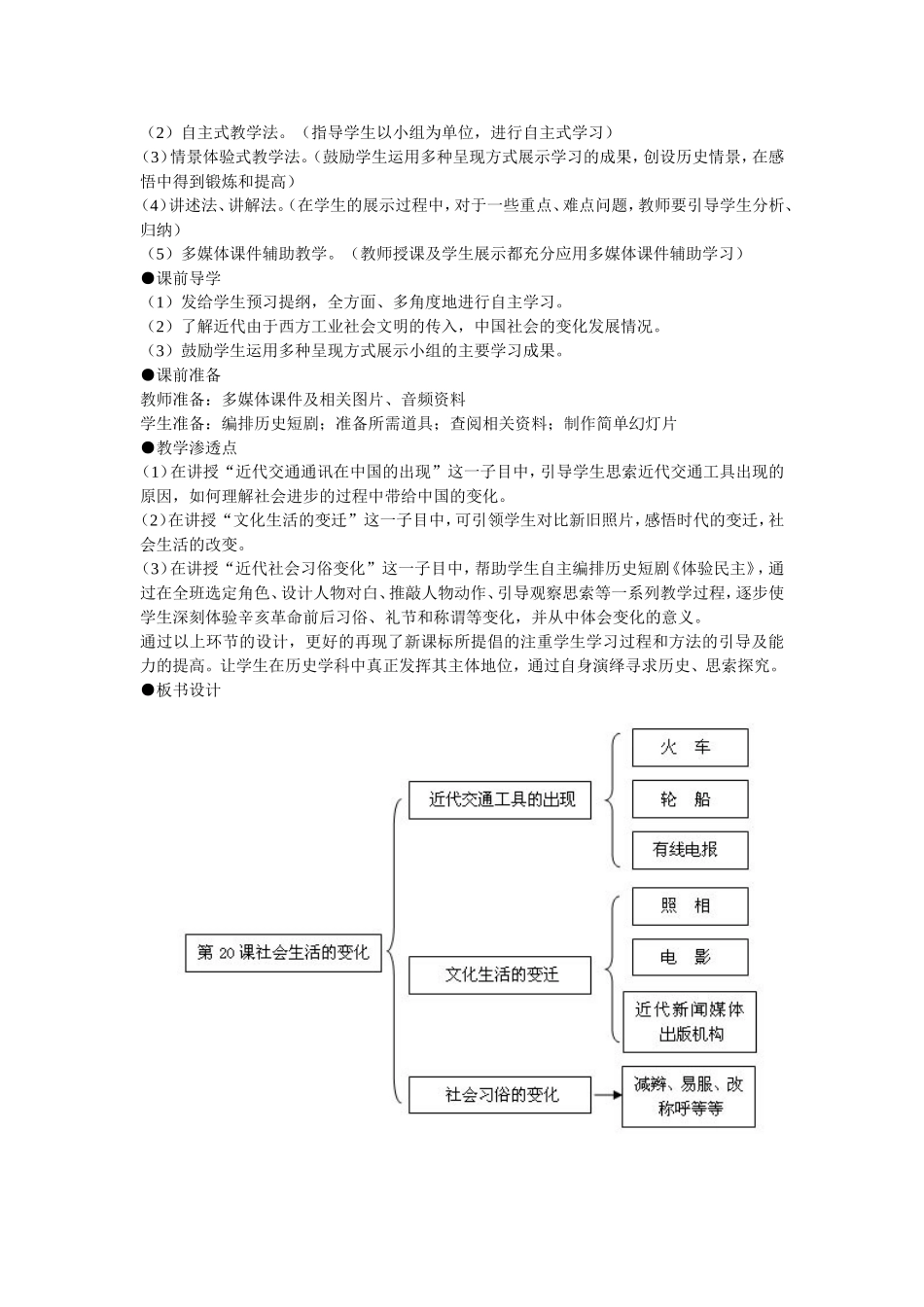 第20课社会生活的变化_第2页
