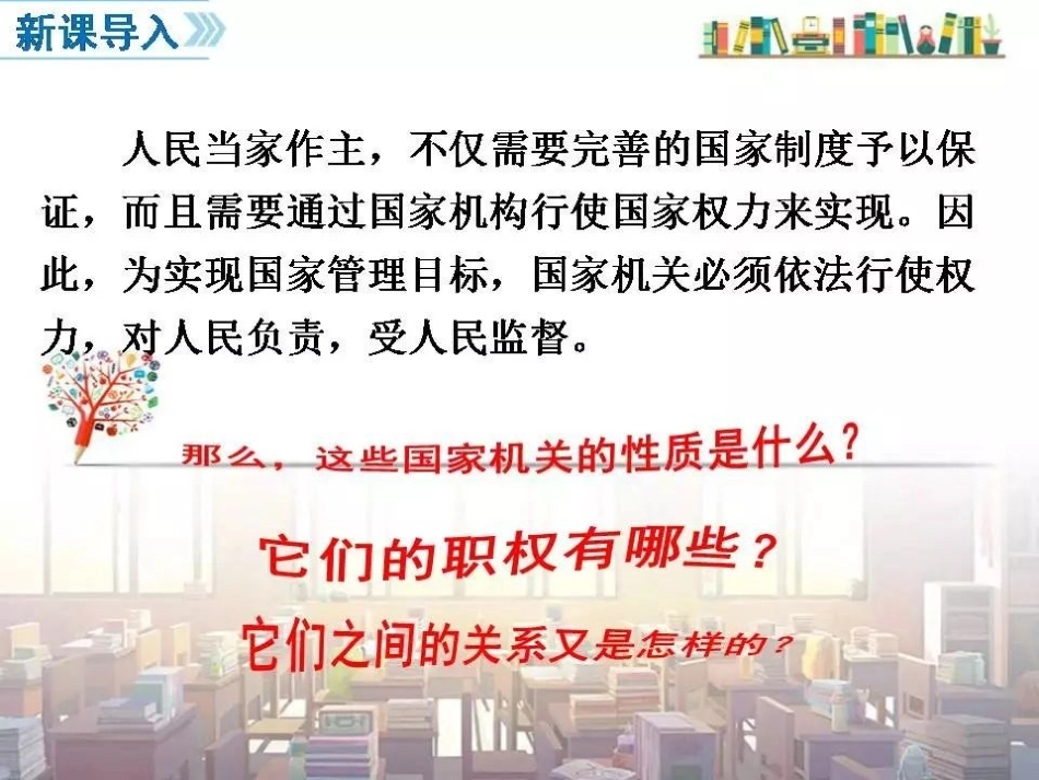 【课件】八年级下册61《国家权力机关》第一课时_第2页