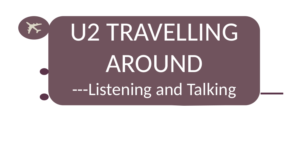 人教版（2019）高一必修一unit2TravellingaroundPeriod5ListeningandTalking同步备课课件_第1页