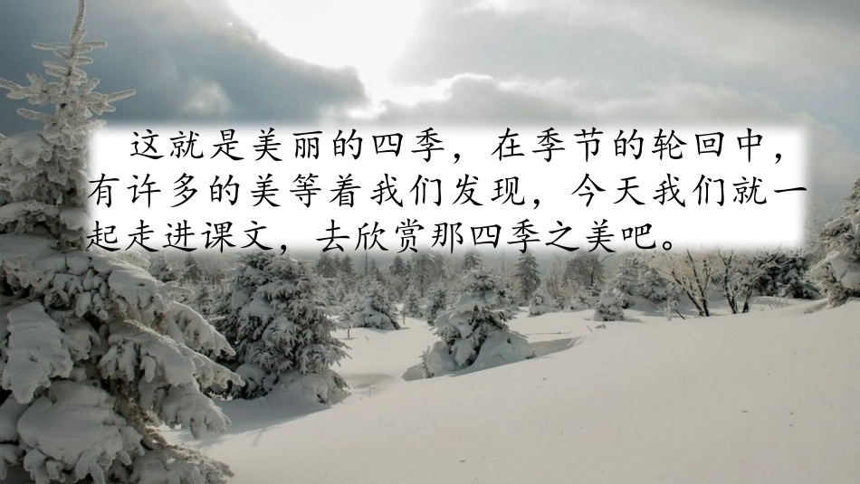 四季之美（第一课时）_第1页