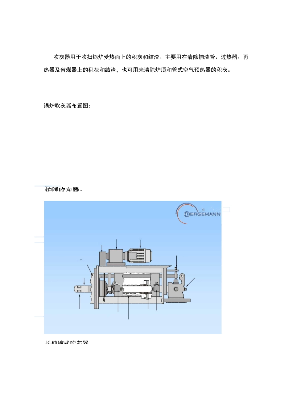 电厂锅炉蒸汽吹灰器_第1页