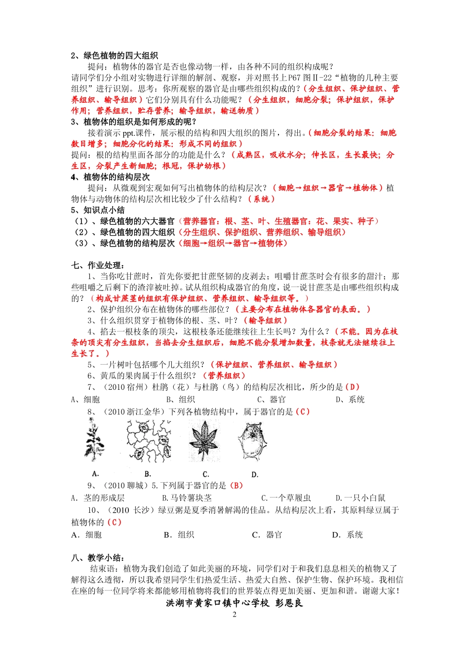 植物体的结构层次_第2页