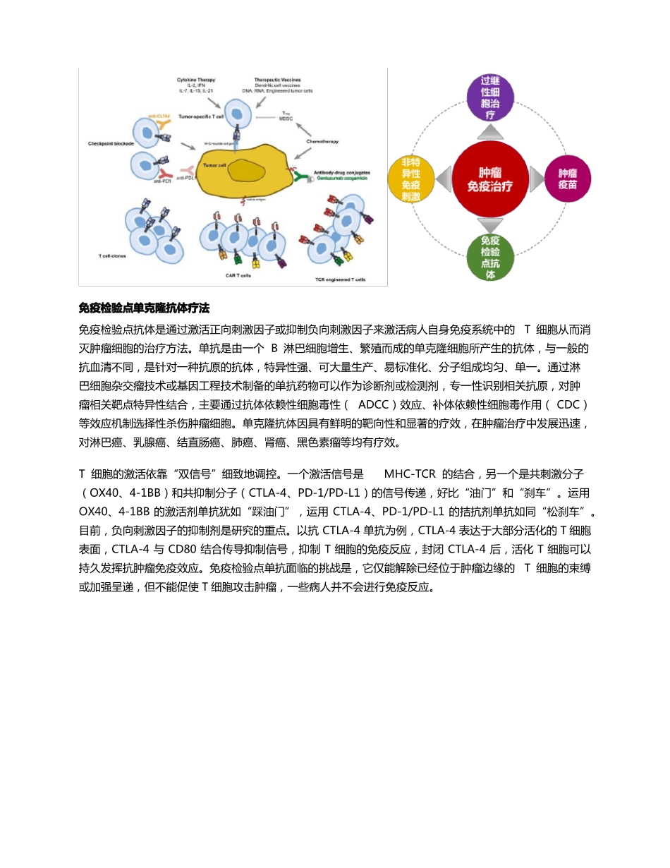 过继性细胞治疗的概念及分类_第2页
