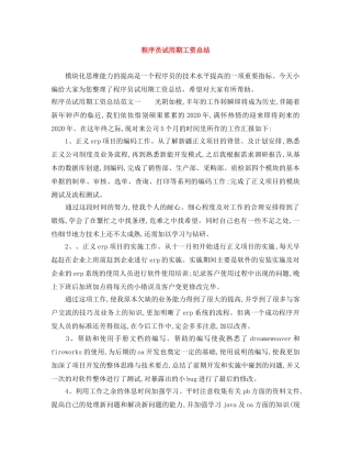 程序员试用期工资总结 