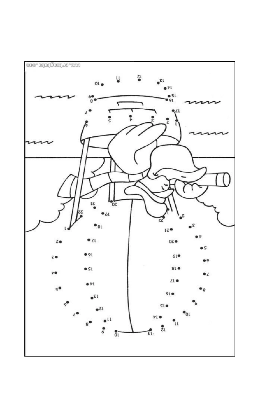 (完整版)数字连线画_第1页