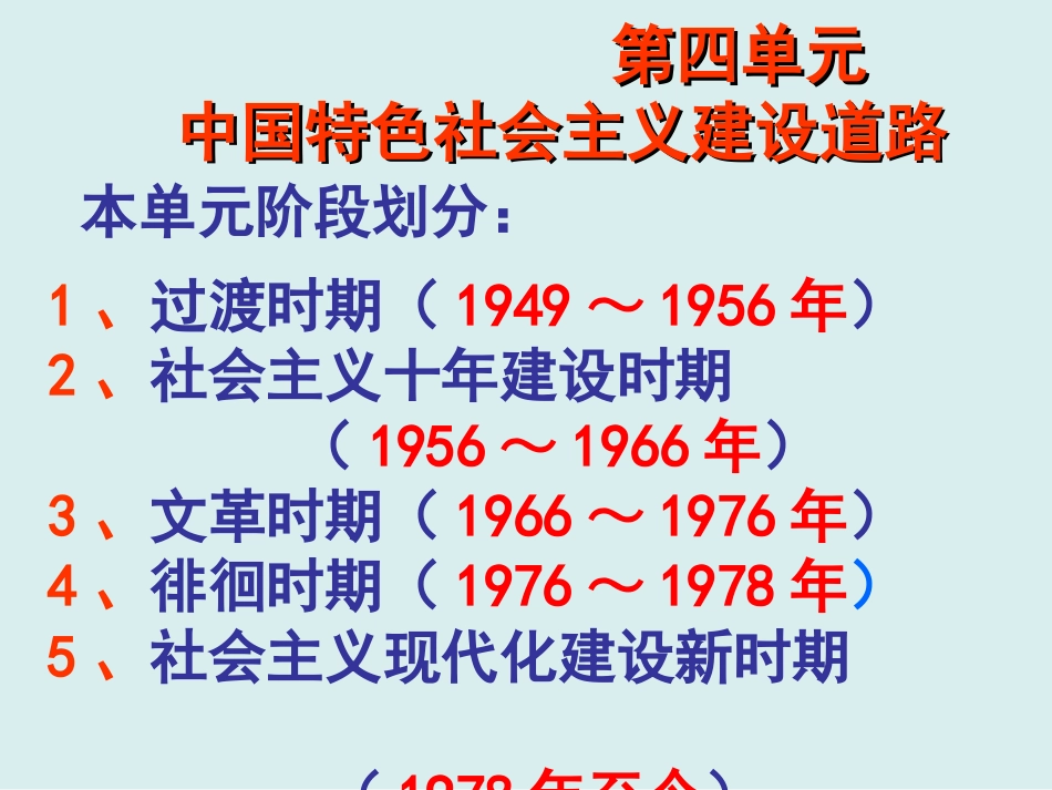 高中历史必修二第11课经济建设的发展和曲折_第1页