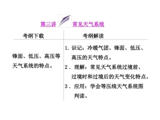 常见的天气系统 (2)